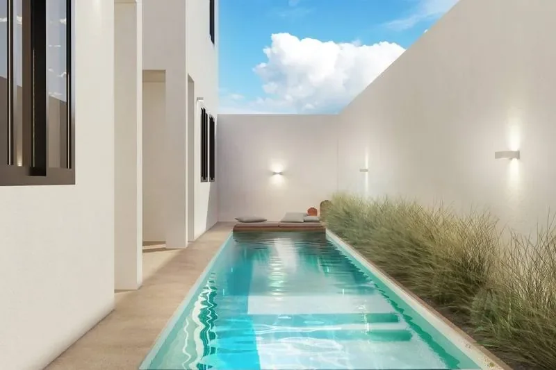 Pérola da Cruz — piscina condominiale, visualizzazione di progetto